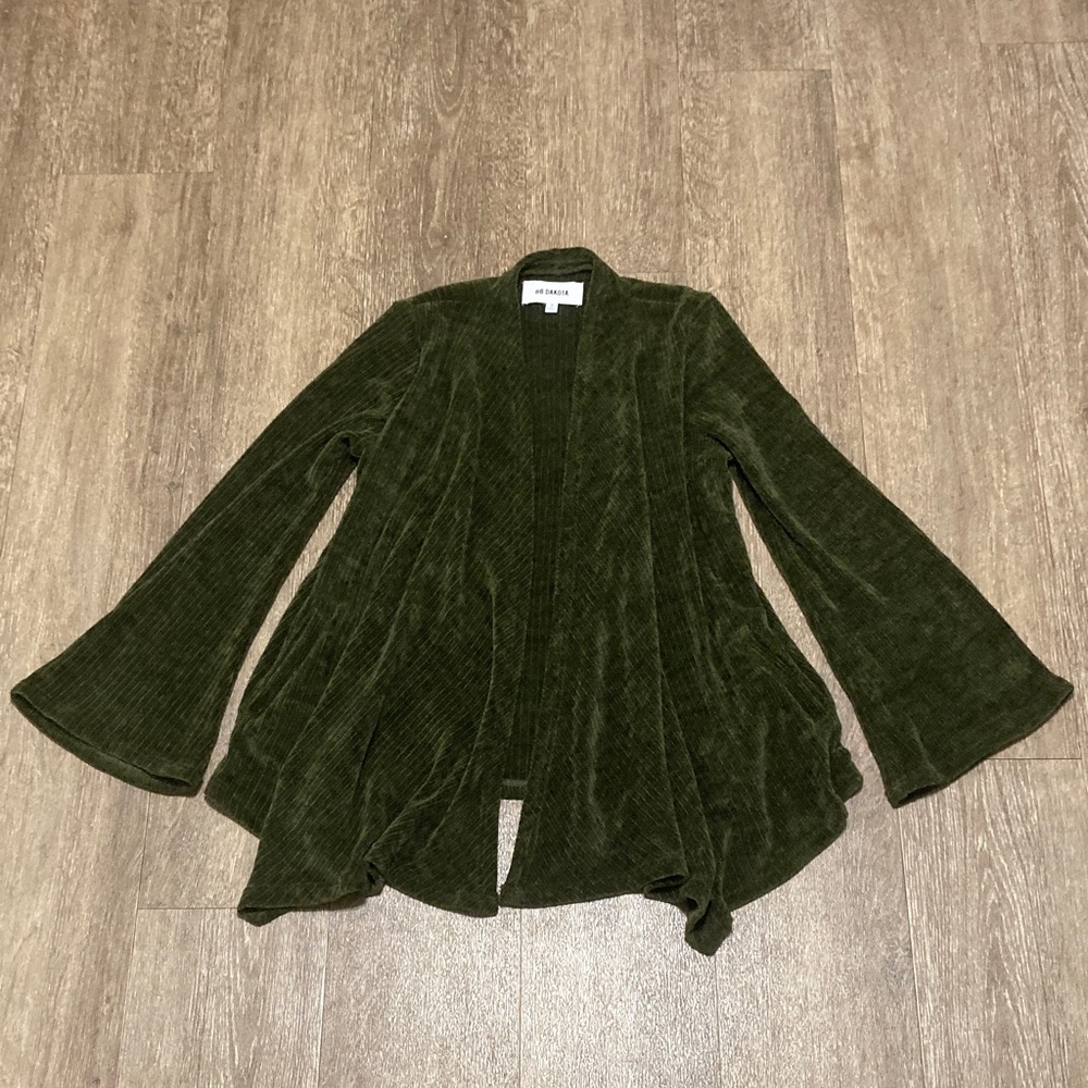 BB Dakota Forest Green Women's Cardigan